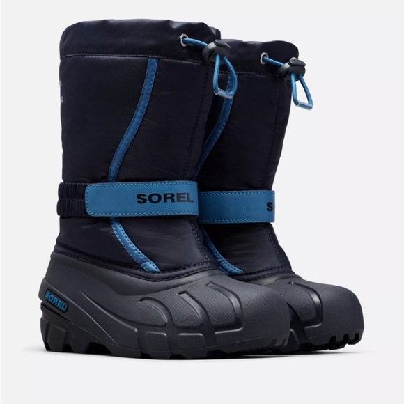 SOREL *Flurry* Drawstring Winter Boots with Lining - Picture 1 of 15